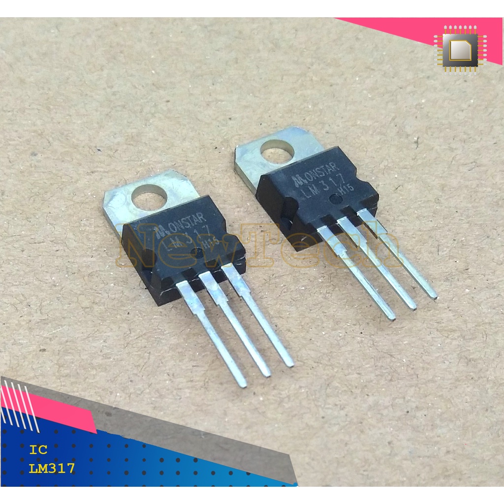 Ic LM317 LM317 Adjustable Voltage Regulator Shopee Philippines