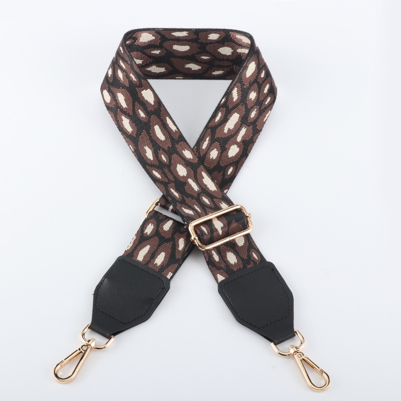 2022 New Style Messenger Bag Shoulder Strap Polyester Brocade Widened