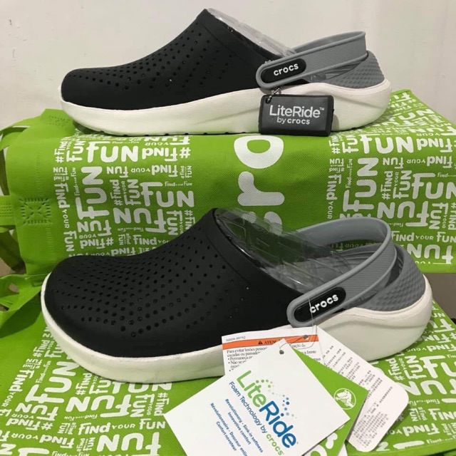 Crocs literide clearance shopee