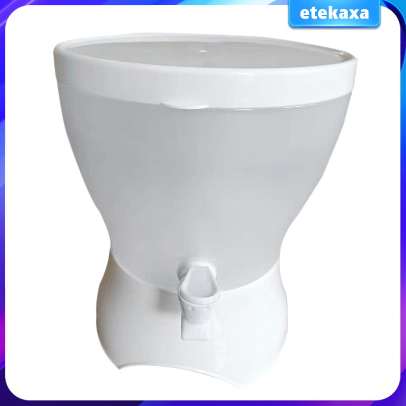 Cold Water Bucket with 3 Compartments and Faucet Juice Dispenser ...