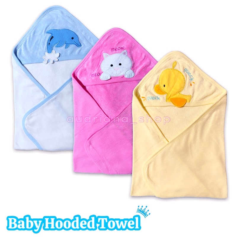 Receiving Blanket Hooded Towel Baby Newborn Infant Toddler Girls Boys Shopee Philippines