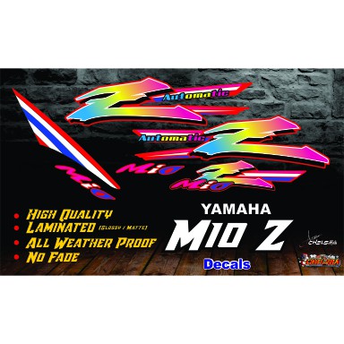 Yamaha Mio Sporty Z Decals / Stickers with freebies stickers | Shopee ...
