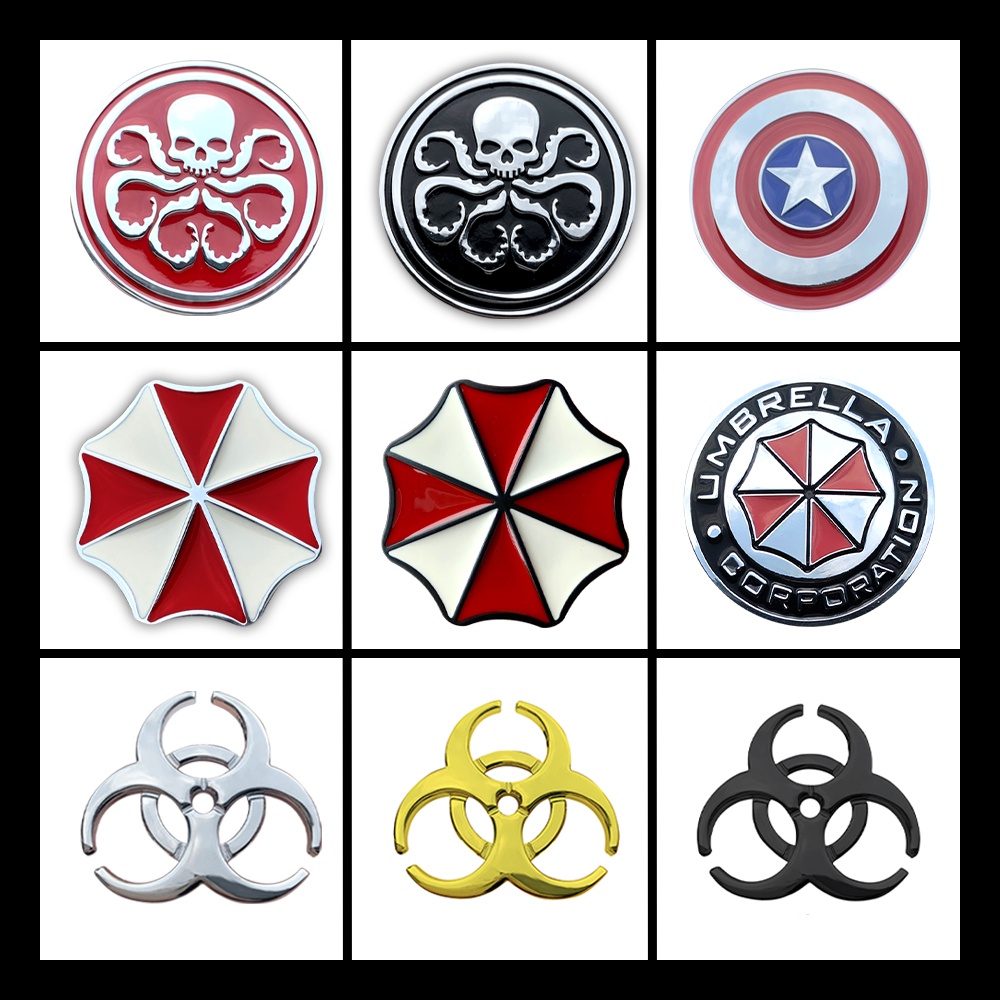 Zinc Alloy Agents of SHIELD S.H.I.E.L.D Avengers Marvel Hero Captain ...
