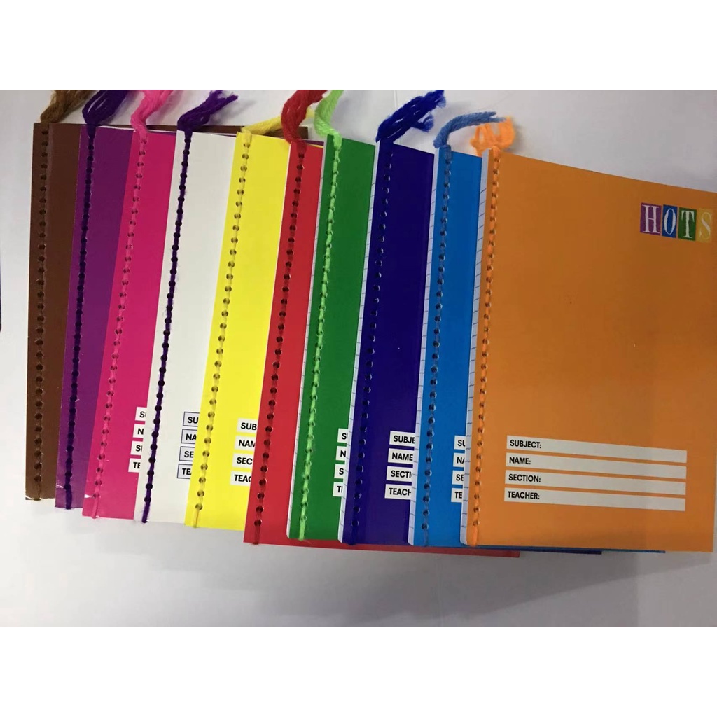 Notebook with yarn school supplies /tahi notebook/sold 1pcs Shopee