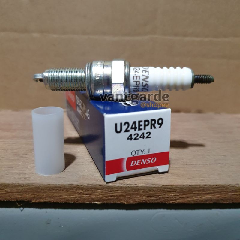 Denso U24EPR9 Spark Plug Original Beat Spacy Stump Carburetor, Lexi ...