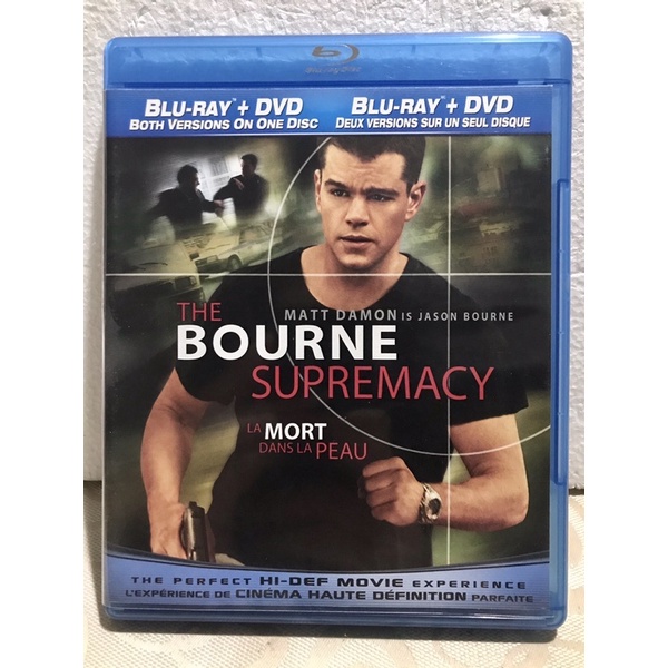 THE BOURNE SUPREMACY Blu-Ray+DVD | Shopee Philippines