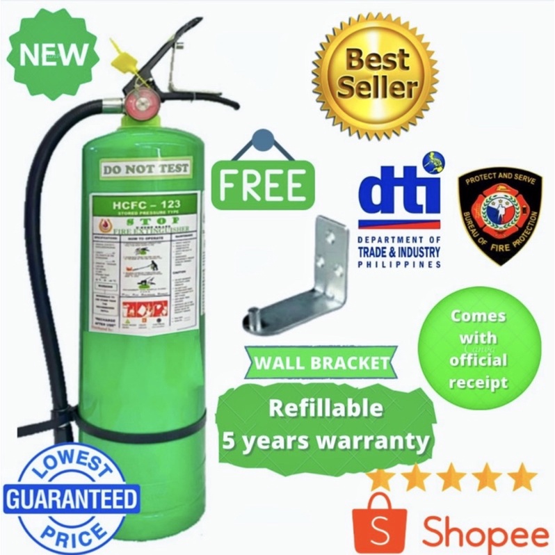 HCFC FIRE EXTINGUISHER 10 LBS Shopee Philippines