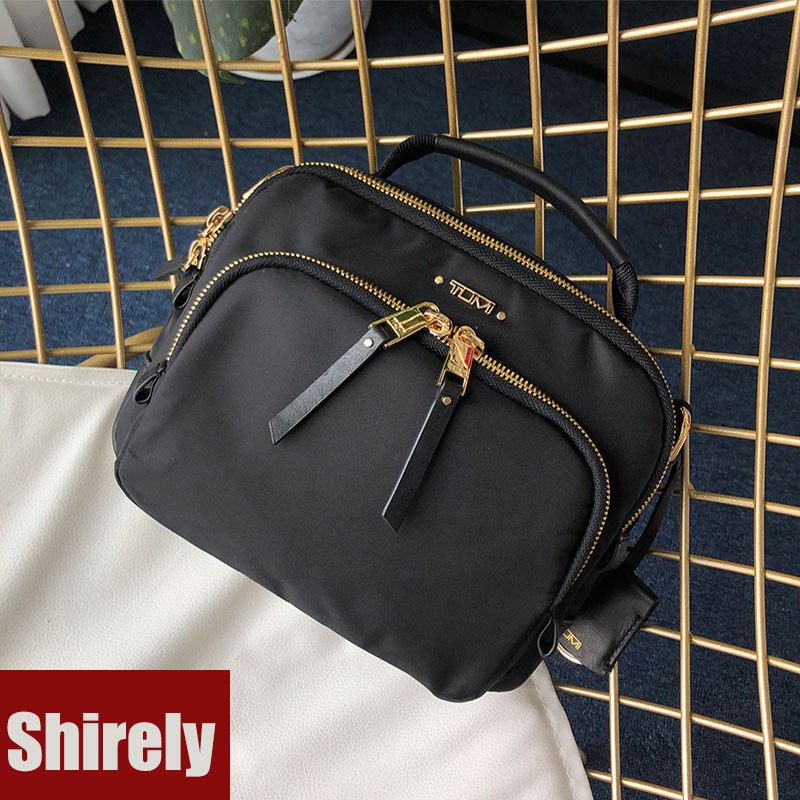 Shirely.ph Ready Stock Tumi Voyageur 196308 Troy Crossbody Bag Over Shoulder Satchel for Women TUMI Sling Bag
