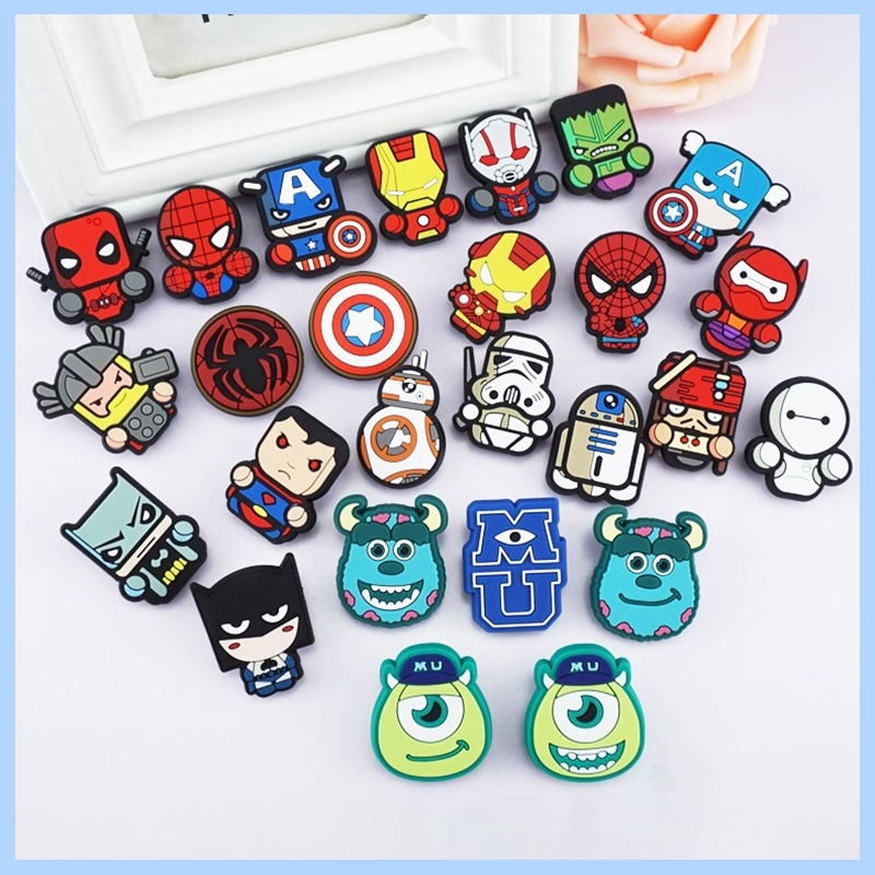 Crocs charms hot sale marvel