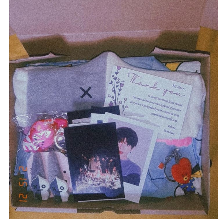 Pajama Bt21 Pajama Bts Gift Box Bts Gift Box Bts Bt21 Hampers Kpop ...