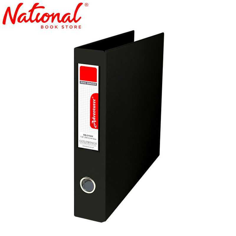 Adventurer Ring Binder 3Ring Rb315A4 A4 1.5Inches DType With Label On