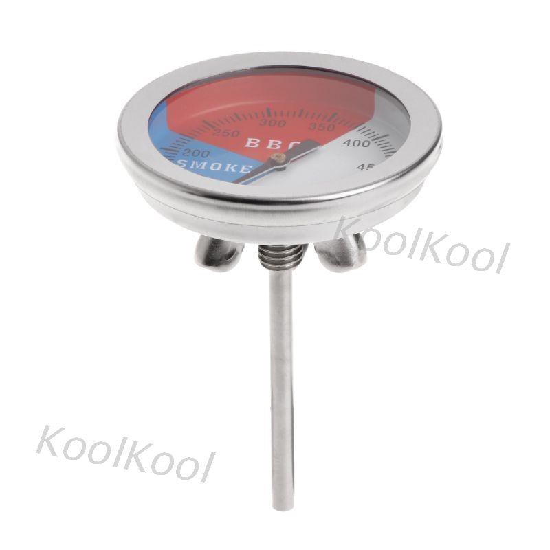 BBQ Thermometer 2 Zoll 550°F - Edelstahl Grill Thermometer Für Smoker & Holzkohle
