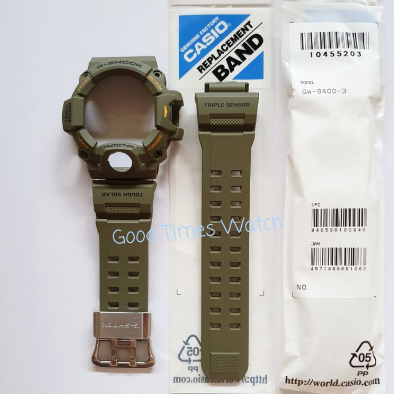 Casio Original G SHOCK GW 9400 3 GW 9400 BEZEL STRAP Package