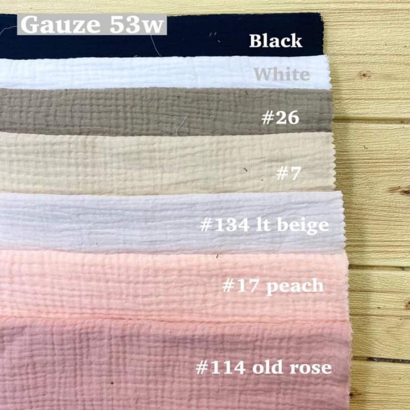 Double Gauze Linen (Per Yard) | Shopee Philippines