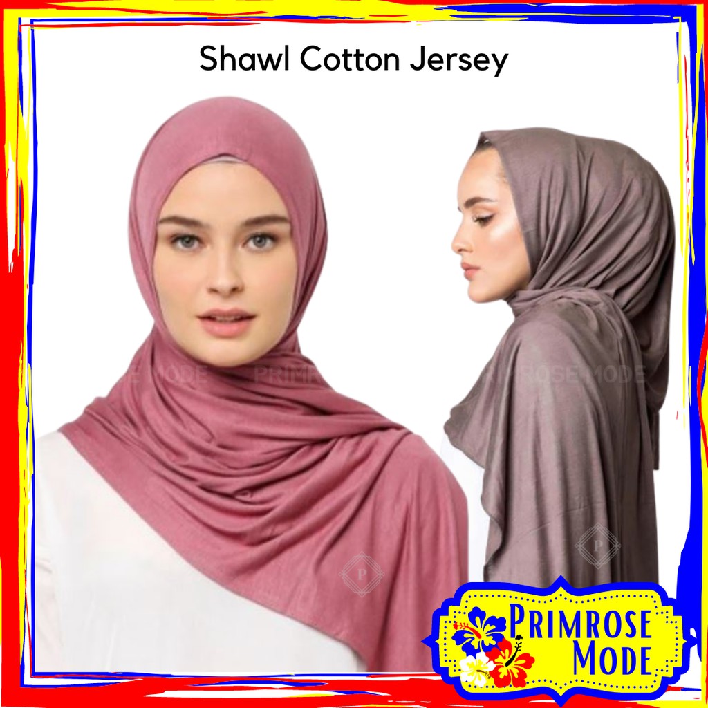 shawl malas cotton jersey