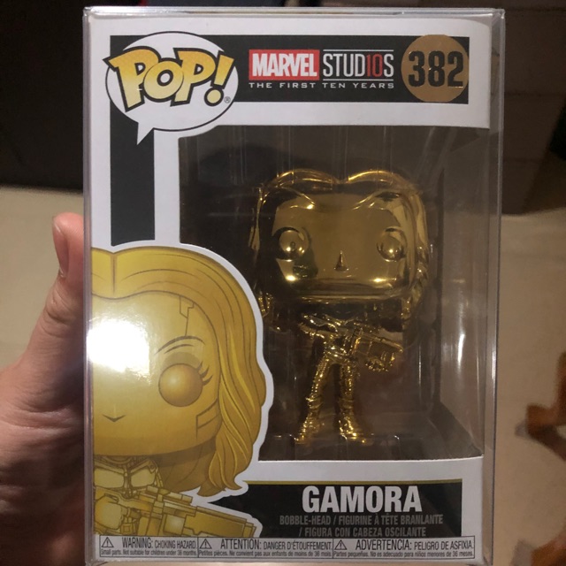 Funko Pop Marvel MSTFTY - Gamora Gold Chrome 382