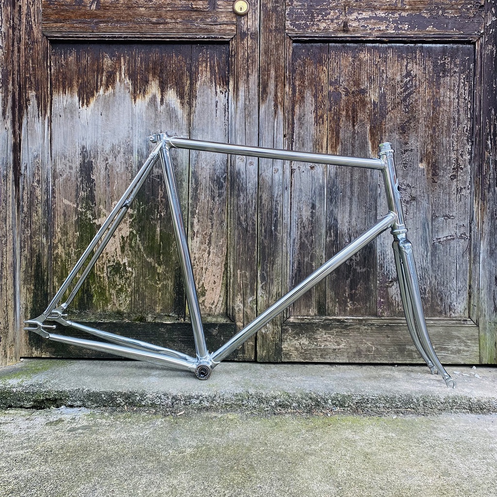 vintage bike fixie bike frame 58cm fixed gear bike frame with lug