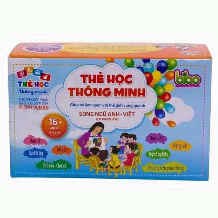 Smart LEARNING CARDS FOR KIDS - VIETNAMESE - ENGLISH BILINGUAL CARD SET ...