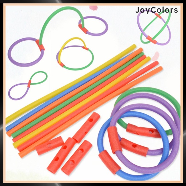 JOY Flexible Colorful Solid Foam Pool Noodles Swimming Water Float Aid ...