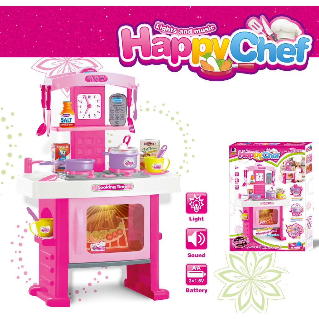 Happy chef sale kitchen set