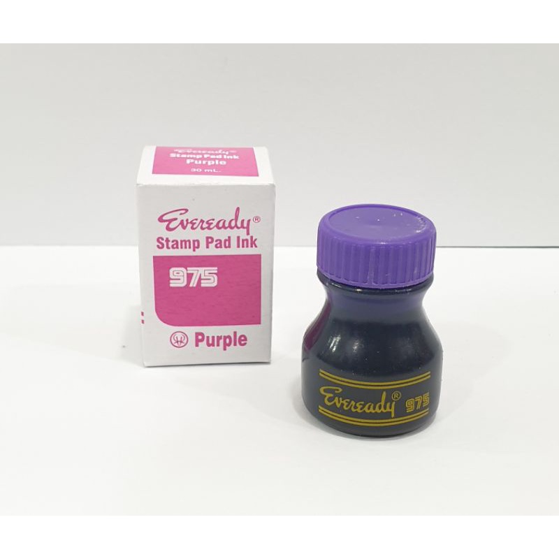 Eveready Stamp Pad Ink 30ml | Shopee Philippines