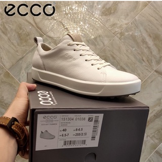 Ecco mens white outlet sneakers