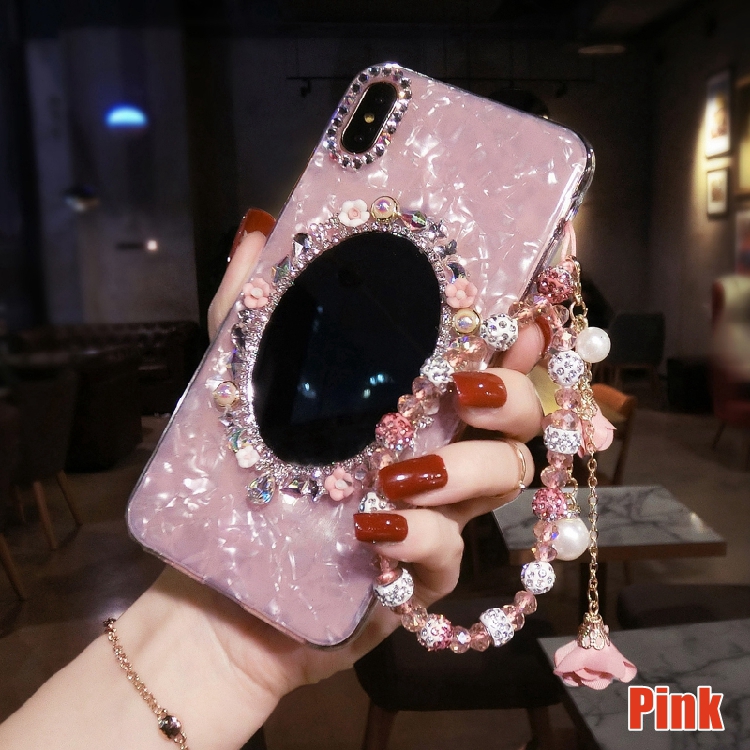 Goddess Casing for iPhone 6s Plus SE 2020 X XS Max XR 11 12 13 Pro  Max 12 Mini Hand Strap Bracelet Marble Phone Case Cover 丨0401