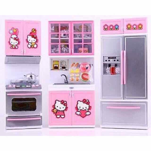 Hello kitty deals kitchen set toy