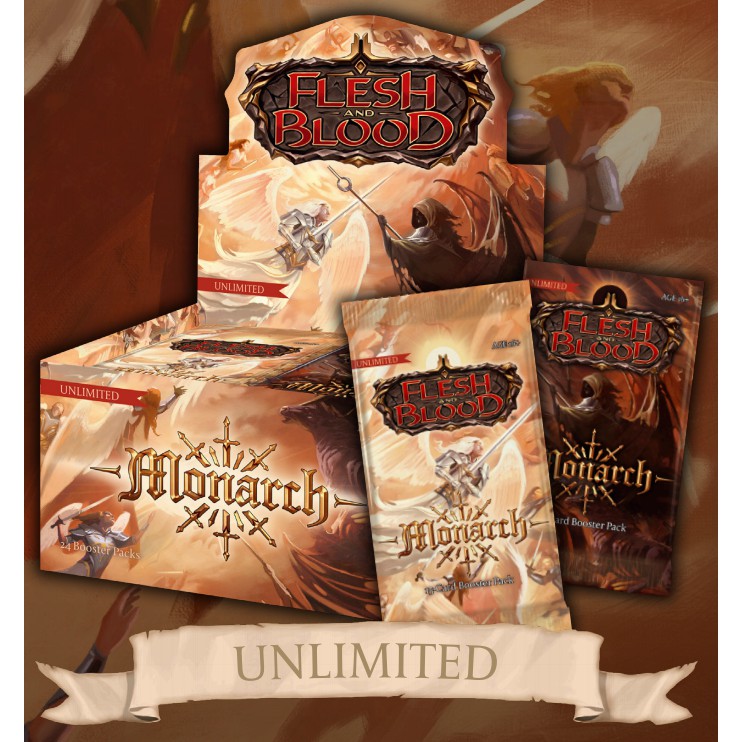 monarch unlimited booster box Flesh and Blood TCG: History Pack 1 Booster Box main image 0