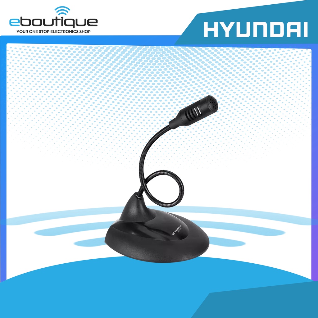 Hyundai Microphone For Computer/Desktop/Pc (K600) | Shopee Philippines