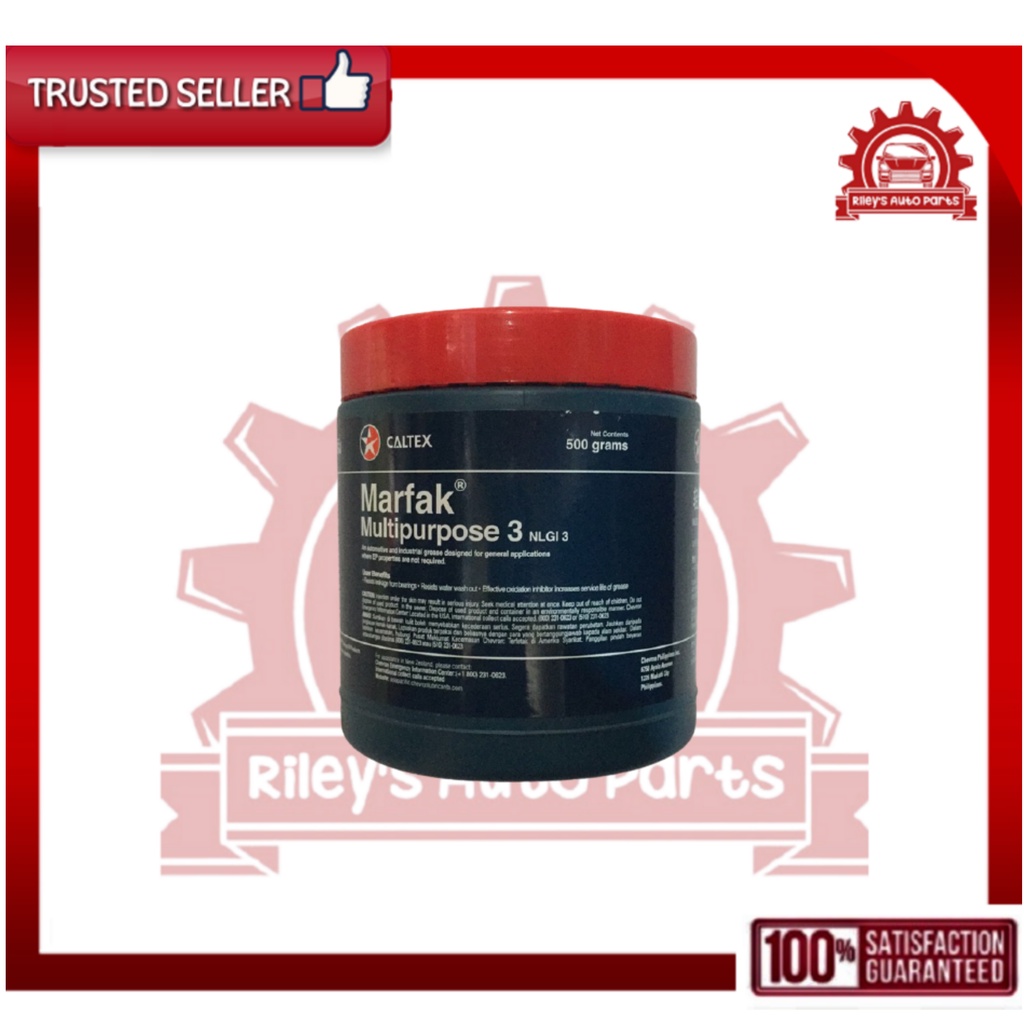 CALTEX MARFAK 3 MULTIPURPOSE GREASE 500grams Shopee Philippines
