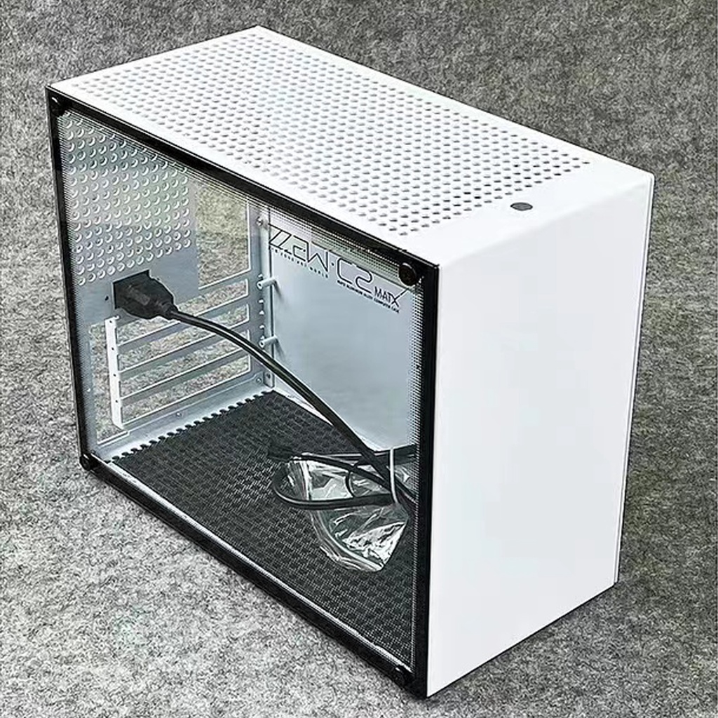 Aluminum Alloy Computer Case ZZAW C2, Support MATX Motherboard ATX SFX Powe  その他周辺機器