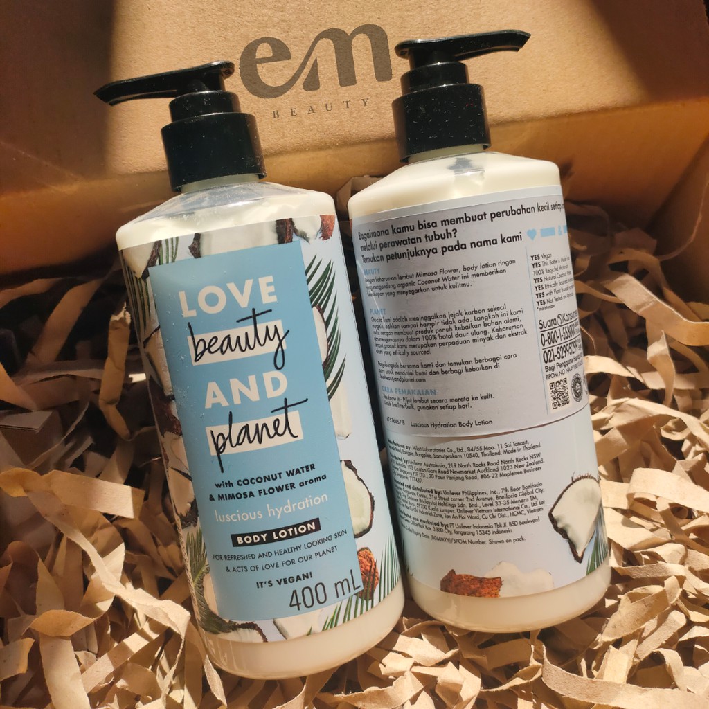 Love Beauty & Coconut Water & Mimosa Flower Body Lotion (400 Ml