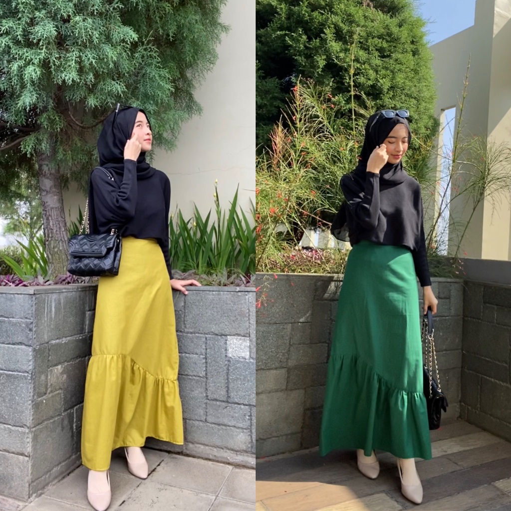RX FASHION - WOMEN'S SKIRT / INARA SKIRT / MIGU SKIRT - SL1 | Shopee ...