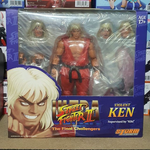 Storm Collectibles Street Fighter 2 Violent Ken | Shopee Philippines