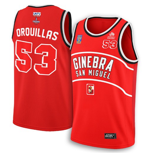 PBA Retro Ginebra San Miguel Replica Jersey UNTV Legends Face off Full ...