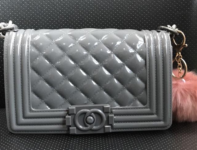 JSQUARE chanel fun spoof Chanel toyboy jelly jelly bag - 99GO