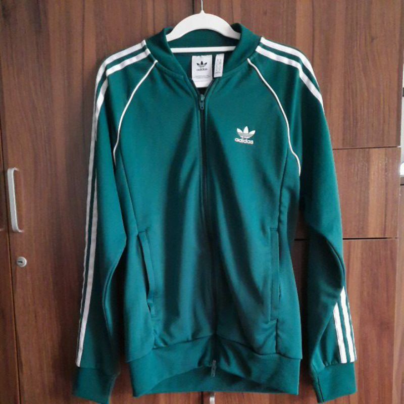 Preloved Original Adidas Green Track Jacket | Shopee Philippines