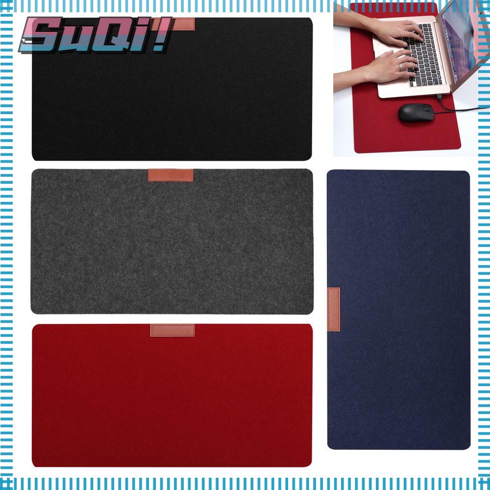HI-SUQI Desk Mat Soft Modern Table Wool Felt Computer Keyboard Mice Mat ...