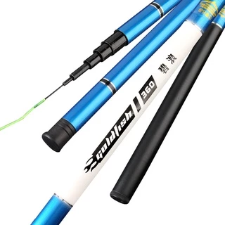 Telescopic Fishing Rod Hand Pole Carbon Fiber Hard Powerful Ultralight  Travel S