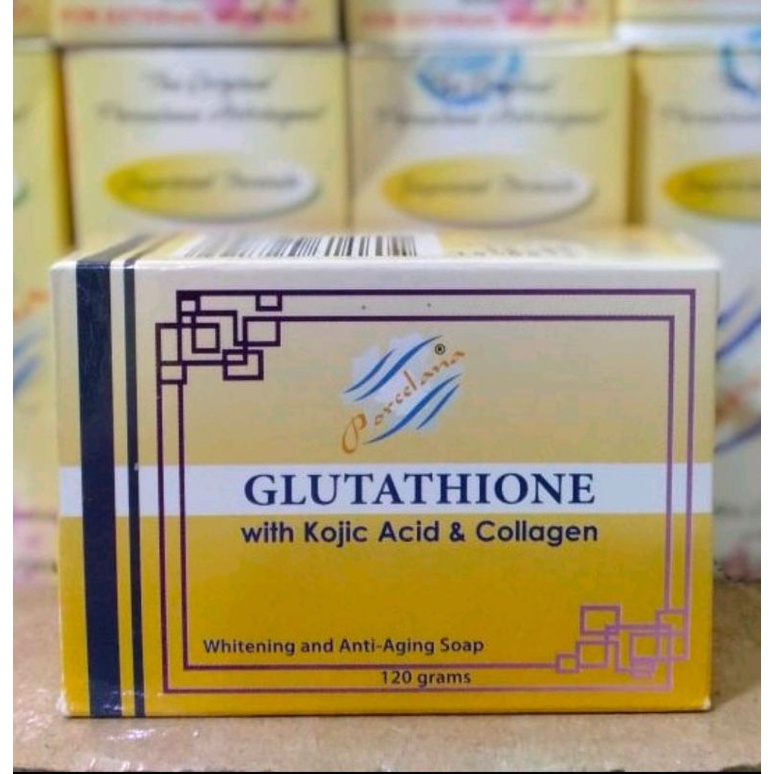 porcelana glutathione soap ORIGINAL PORCELANA GLUTATHIONE W/ KOJIC ACID & COLLAGEN
