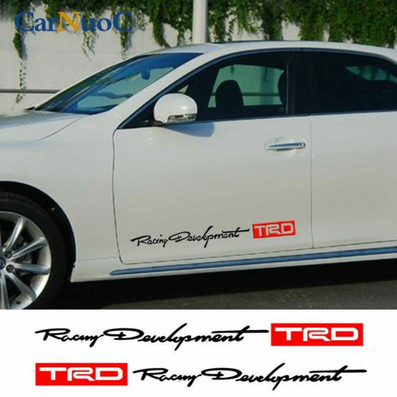 TRD Racing Development Sticker Set | Shopee Philippines