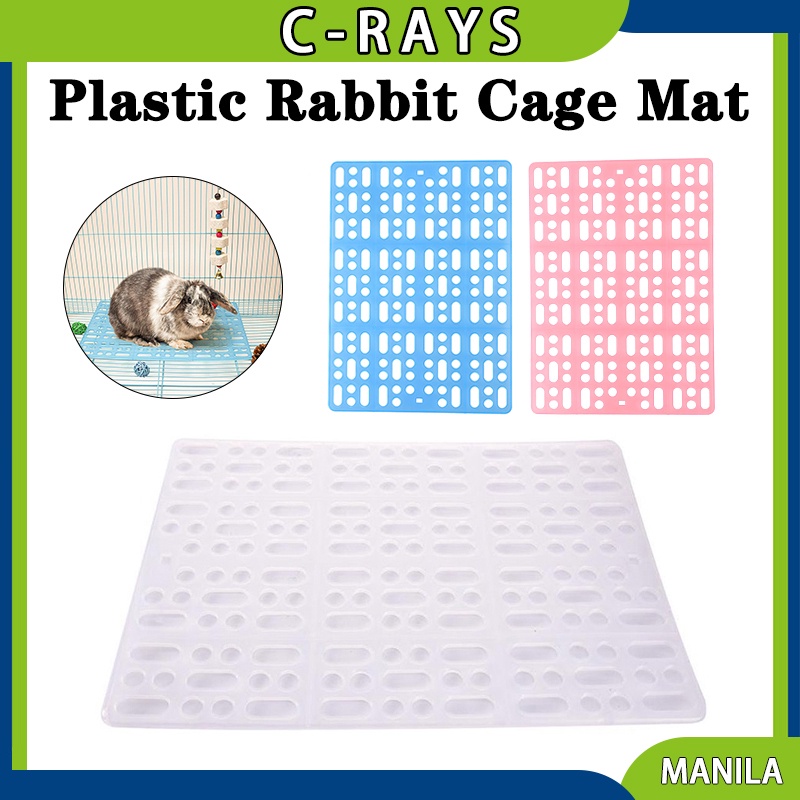 Plastic Rabbit Cage Mat NonSlip Breathable Cage Pad for Rabbit Hamster