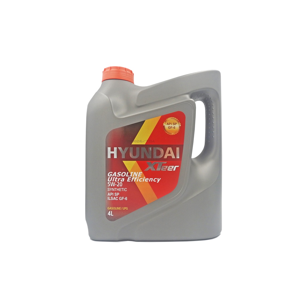 Hyundai Xteer Gasoline Ultra Efficiency SP/ILSAC GF-6 5W20 Synthetic ...