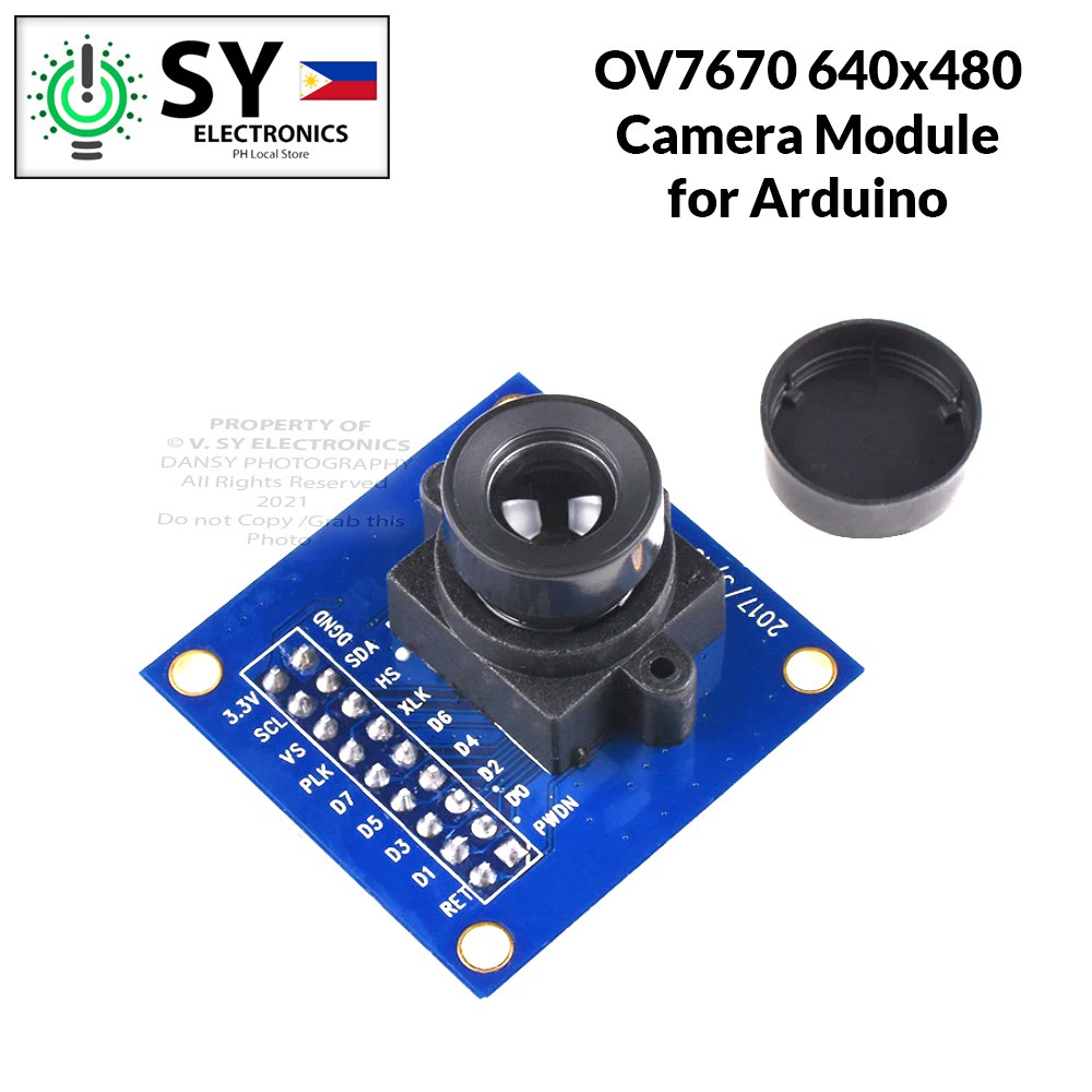 OV7670 VGA Camera Module Lens CMOS 640X480 SCCB w/ I2C Interface Auto ...
