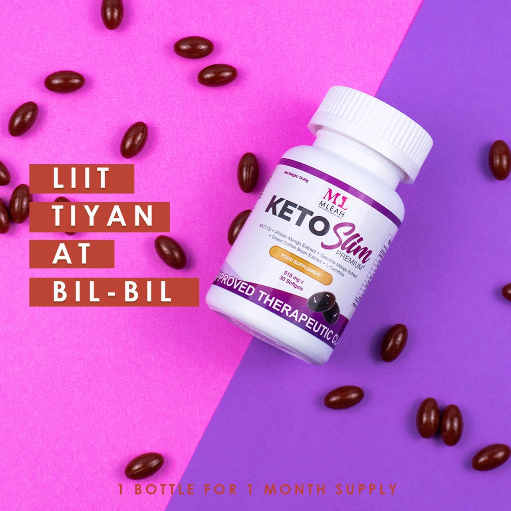 KETOSLIM 1 Bottle (30 SoftGels) Safe Proven and Effective for Keto