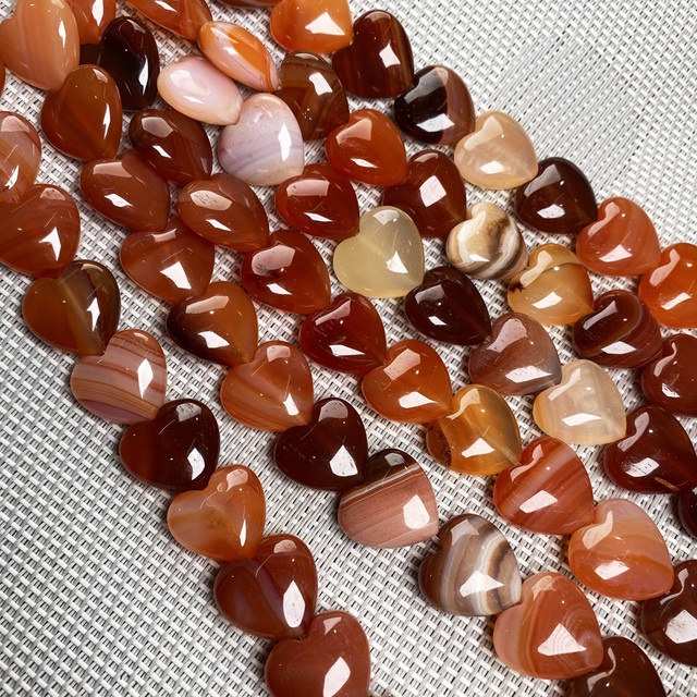 8-Piece Natural Stone Pendant Set - Rose Quartz, Agate & Unakite Villain Charms For DIY Jewelry Making