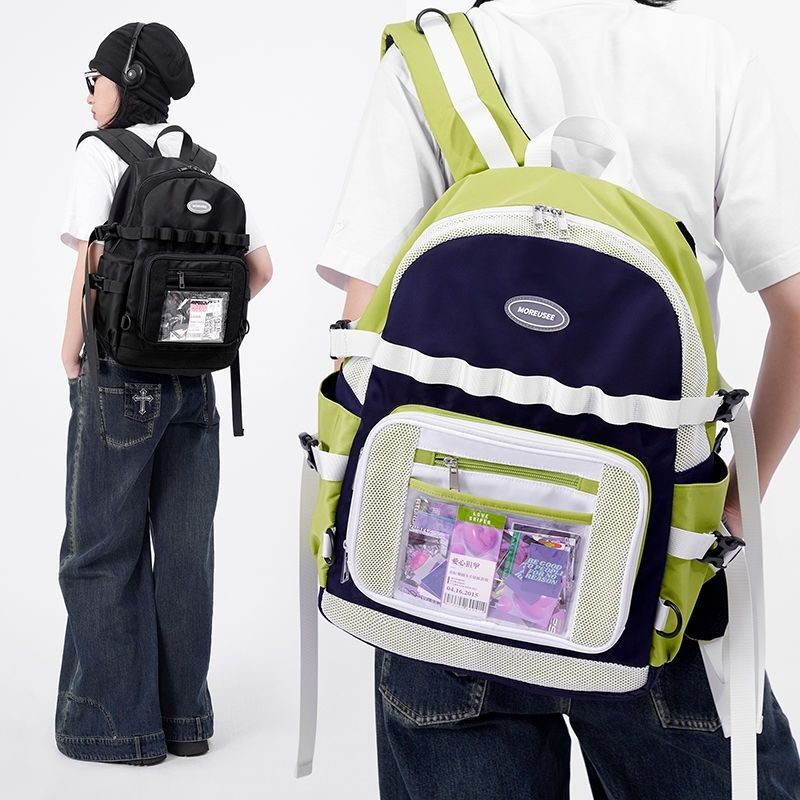 2022 New Style Backpack High capacity ins niche style schoolbag