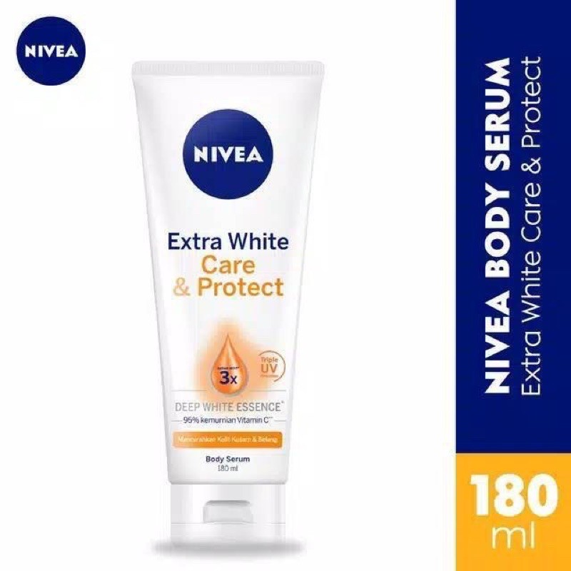 Nivea Body Serum Care Protec 180ml | Shopee Philippines