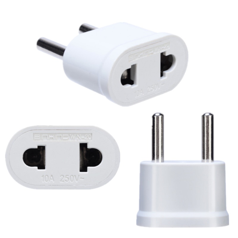 Universal EU South Korea Plug Adapter Converter US AU UK To European KR AC Travel Power